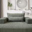 Méridienne éponge en velours côtelé de 75 pouces, aucun assemblage requis, fauteuil-lit moderne moelleux pour la chambre à coucher du salon intérieur-357654022