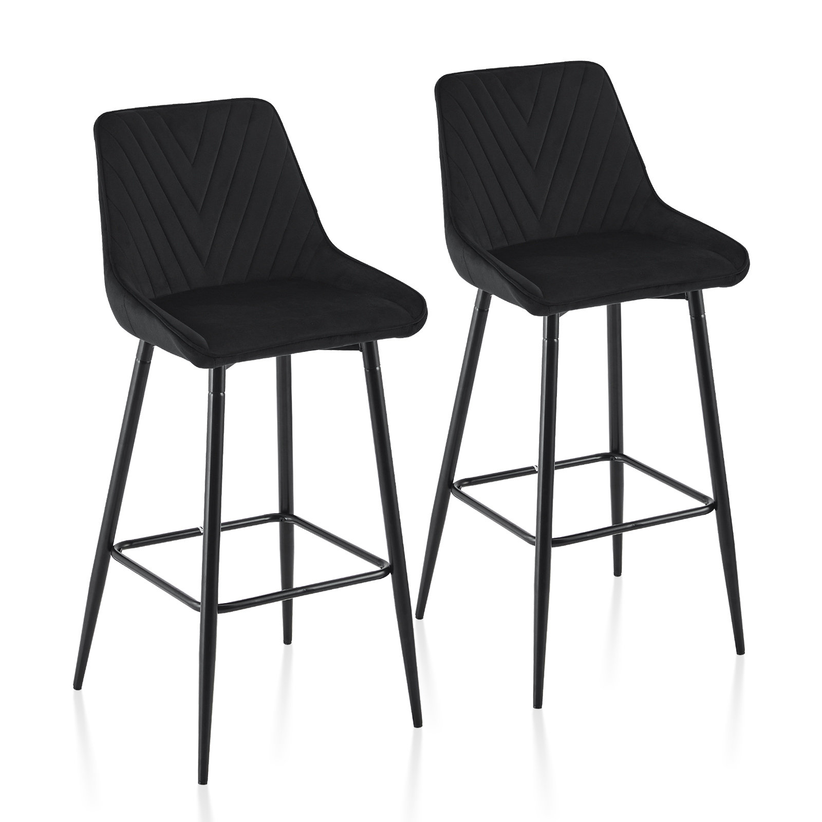 Wayfair velvet shop bar stools