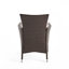 Ensemble de 2 chaises d'extérieur en osier pour l'extérieur
