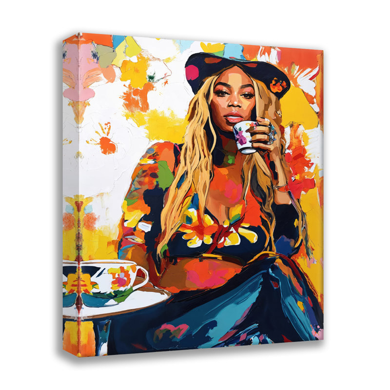 Giclée sur toile tendue Beyonce, H 24 po x l 20 po