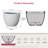 17 in. Medium Pearl White Concrete Round Planter/ Pot (Upgraded Interior) with Drainage Holes-400536584-400536588