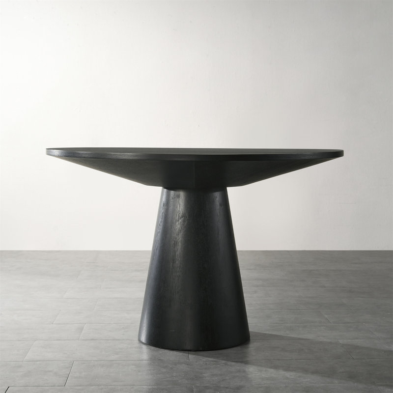 Table de salle à manger ronde 48 "Roundhill Furniture Rocco