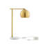 Lampe de table en fer 22 "avec abat-jour dôme en laiton-505343697-505343703