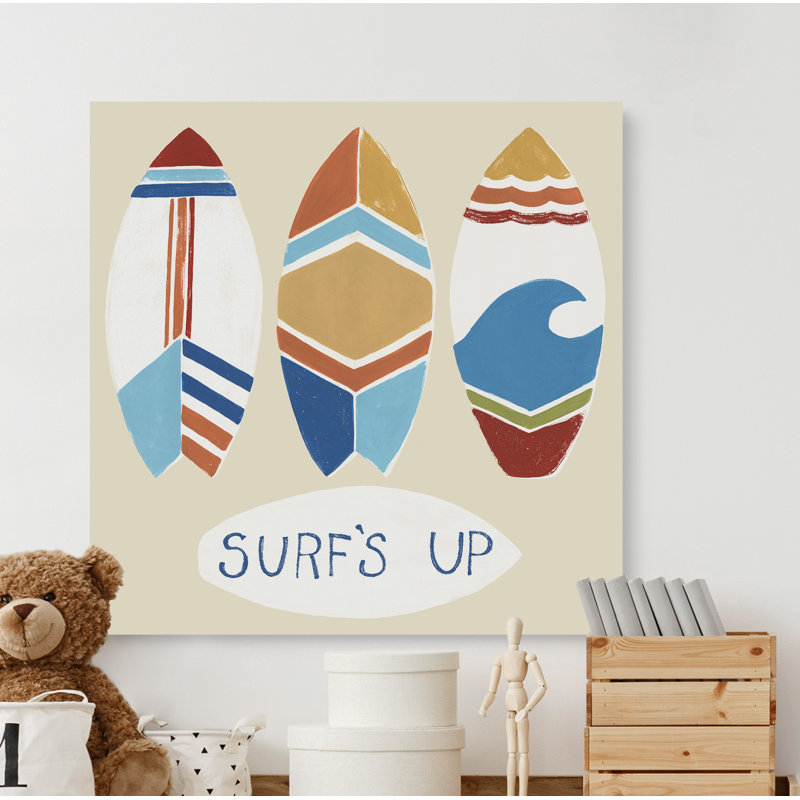 «Surf's Up I» de Knowles, reproduction sur toile tendue, H 24 po x l 24 po x P 1,5 po