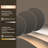 32" Round Frameless LED Bathroom Mirror, Dimmable Tri-Color Light, Anti-Fog, HD Shatterproof Glass