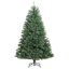 Artificial Hinged Christmas Tree Green PVC and Metal-816563600