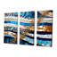Ensemble de salon art mural Blue Sparkling-562107841-562107845
