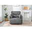 Chaise surdimensionnée avec repose-pieds avec rangement