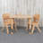 Goddard 21.875"W x 26.625"L Rectangle Plastic Activity Table Set with 2 Chairs-49248716