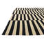 Tapis noir et blanc Prichard