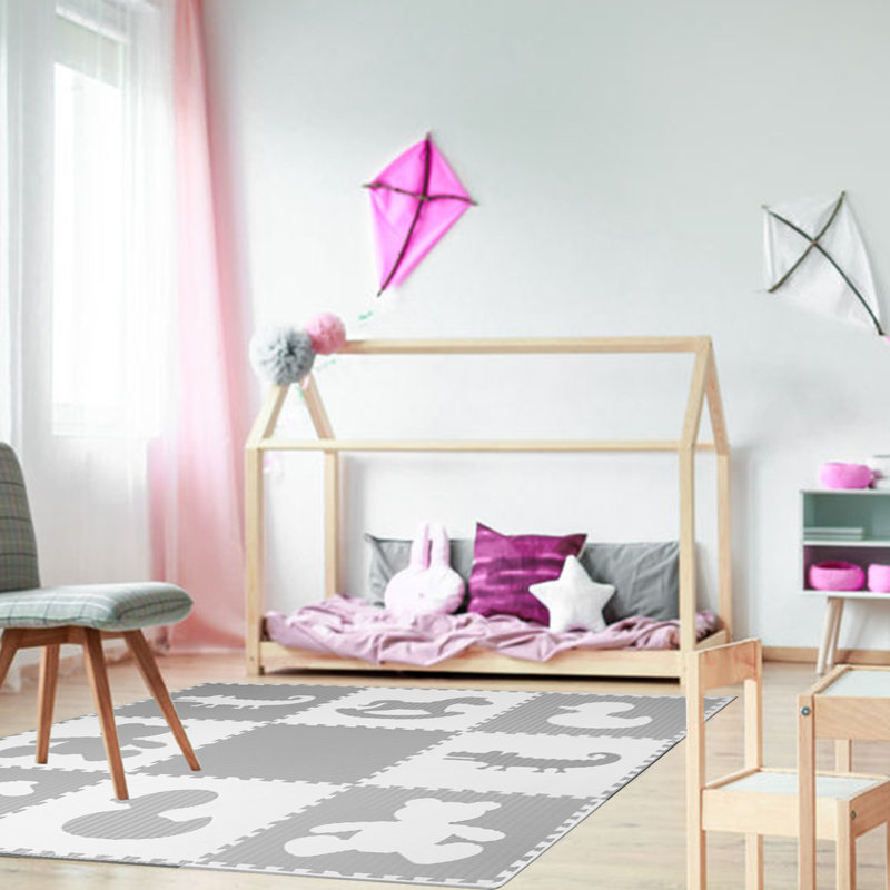 Jeu en mousse à bébé avec puzzle