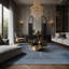 Tapis gris soyeux et moelleux-1926947501