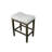 Azalea Park Upholstered Wood Saddle Stool-905810340-905810338