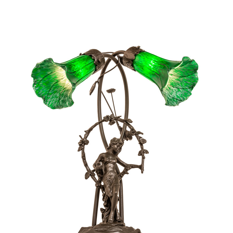 Diop Table Lamp, Green
