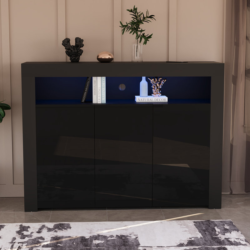 Muskoka 130cm Sideboard, Black