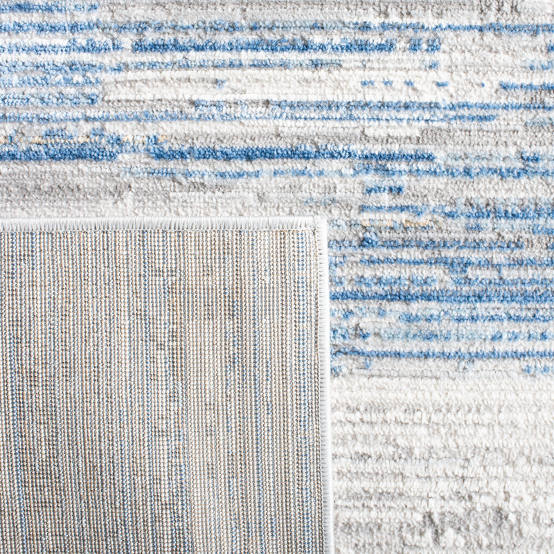 Hobgood 100 Performance Abstract Rug, Rectangle 4' x 6'