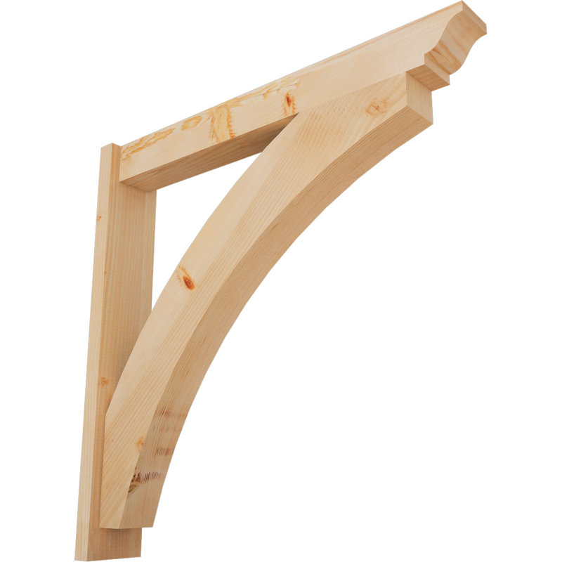 Persienne Thorton, Sapin Douglas de 5 1/2 po (lisse), P 36 po x H 36 po