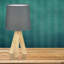 Holladay Solid Wood Tripod Lamp