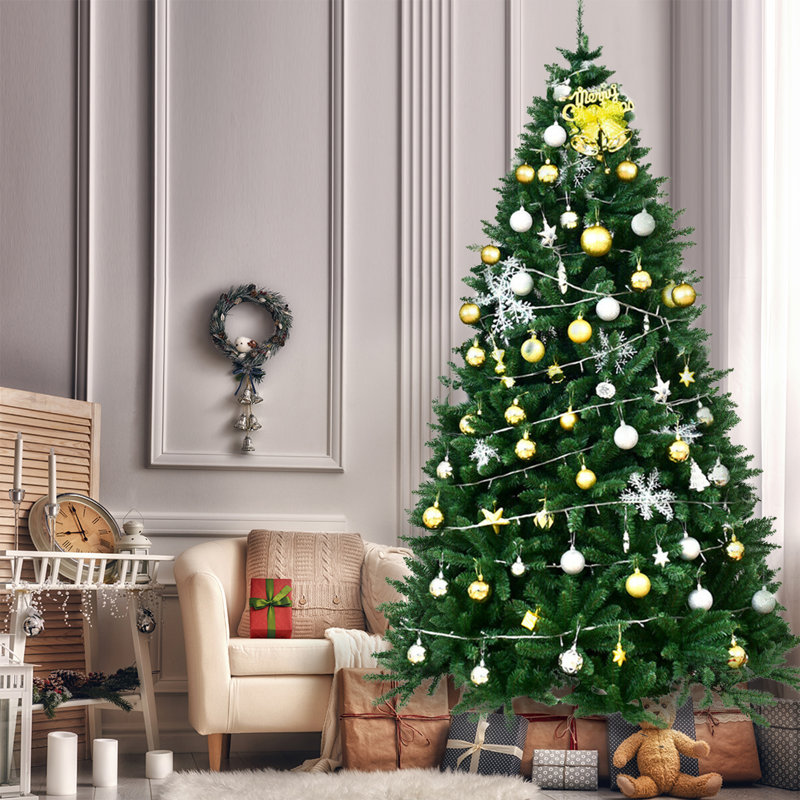 Arbre de Noël vert, H 7,5 pi
