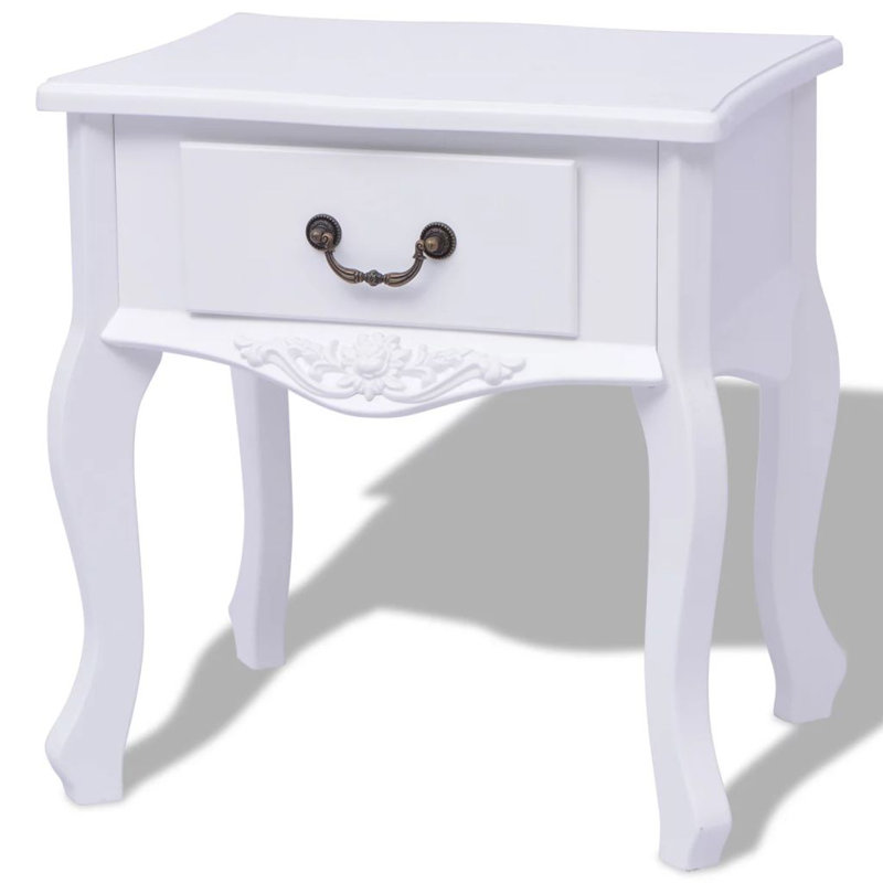 Algrange 1 Drawer Bedside Table, 2