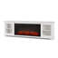 Benjamin 81" Landscape TV Stand with Electric Fireplace by Real Flame-923941615-890184239