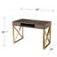 Bureau à deux tons avec rangement
