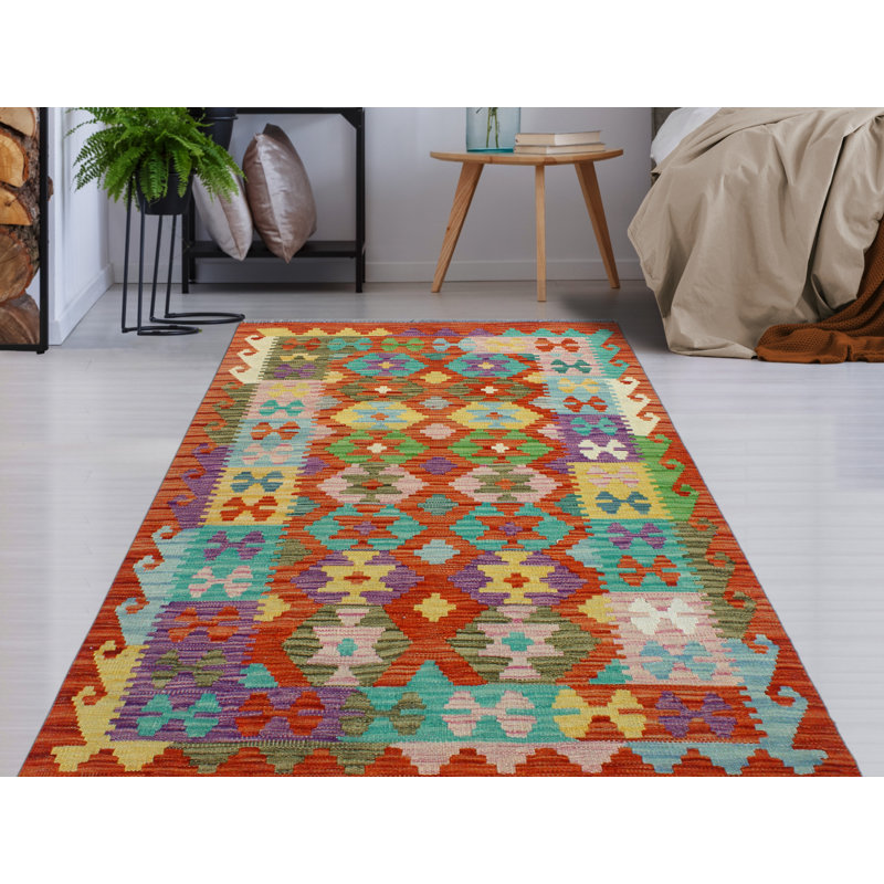 Flatweave Melda Red Rug