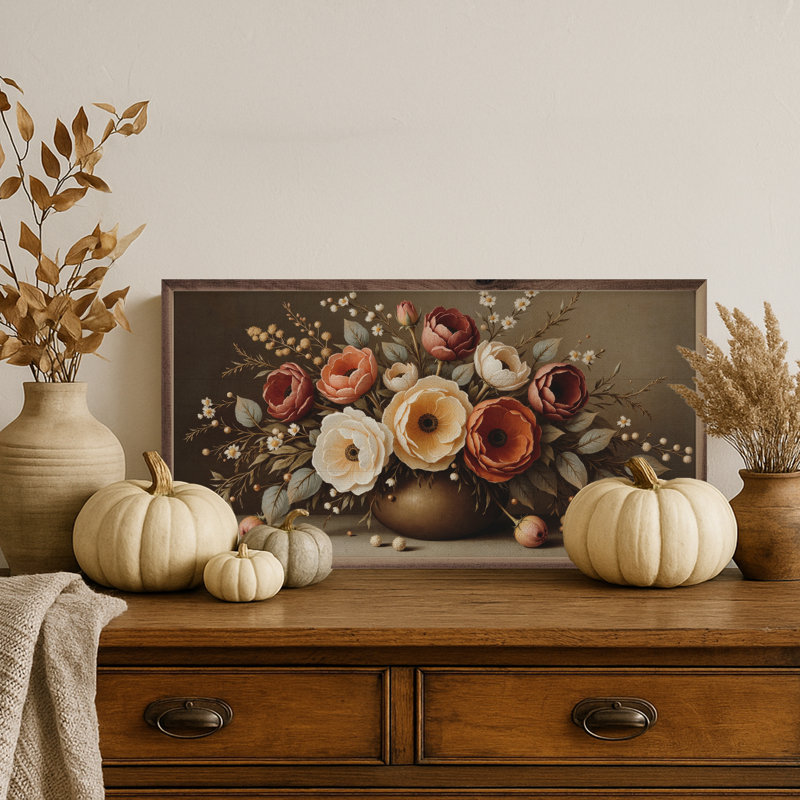 Large Autumn Bouquet, 18" H x 36" W
