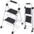 Encinal Metal Folding Ladder 2 Step Ladder,Step Stool-1486313