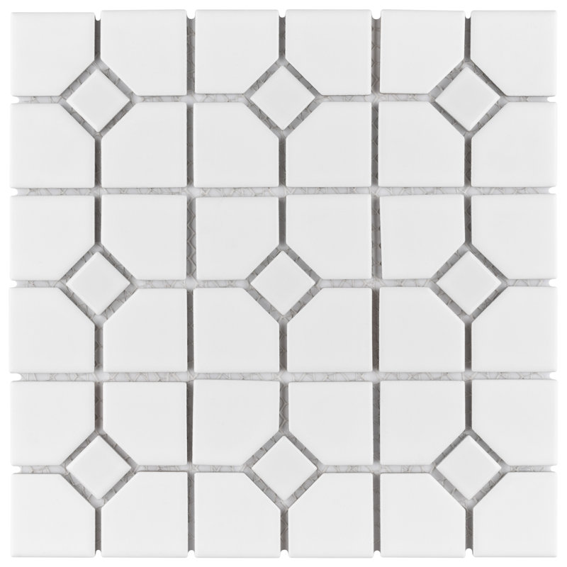 Oxford Porcelain Mosaic Wall & Floor Tile