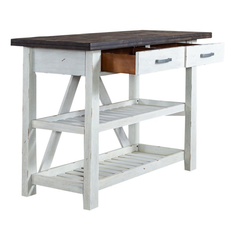 Scholten 55" Wide Sideboard w/ 2 Shelves and 2 Drawers