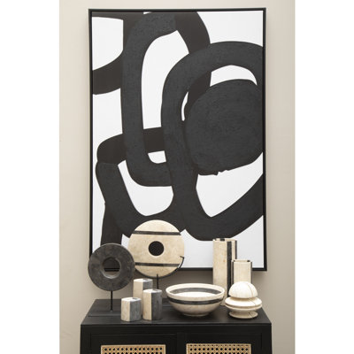 Astratto Abstract - 2 Piece Single Picture Frame Painting on Canvas