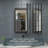 Hennagan Medicine Cabinet with Mirror and 4 Adjustable Shelves-2094998484-2094998487