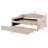 Upholstered Daybed With Light And Trundle-432381085