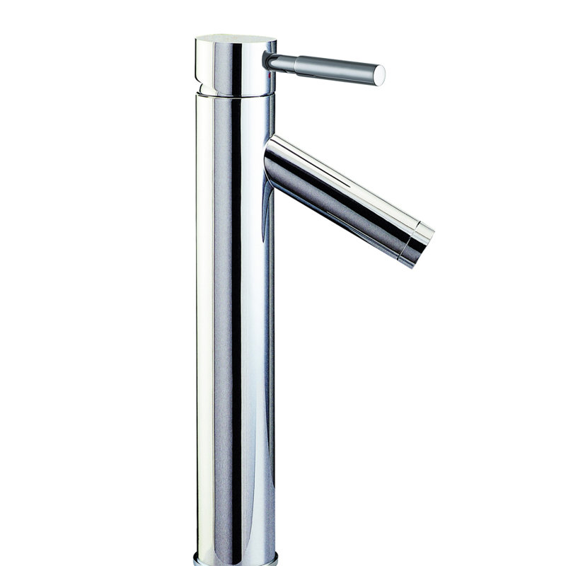 Single-Hole Single-handle Bathroom Faucet, Chrome