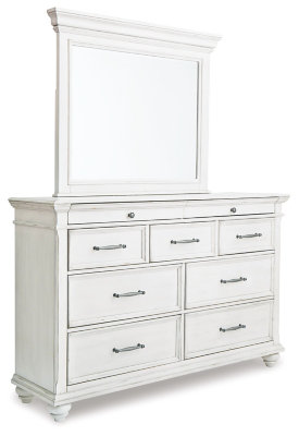 Commode et miroir Kanwyn