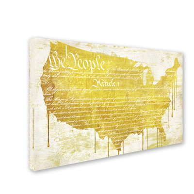 «American Dream II» par Jadaya, impression sur toile tendue