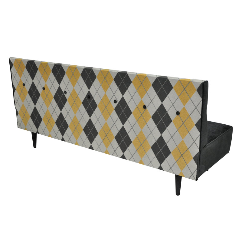 Wzór Sofa, Black / Yellow