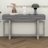 57-Inch Console Table, Minimalist Style Extra Long Entryway Table Sofa Table With Three Drawers & Sturdy Construction-708003557