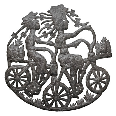 Sœurs de vélo tandem