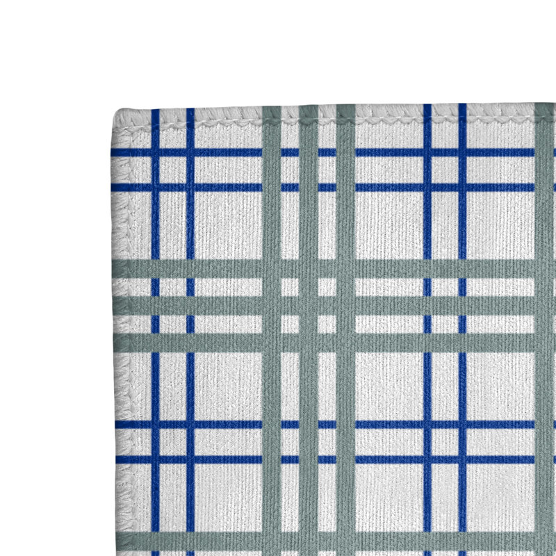 Plaid Indoor Rug, Runner 2'6" x 8'