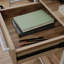 Bureau, finition brune