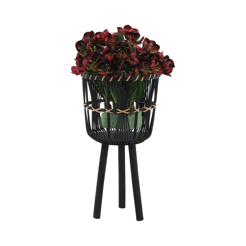 Jardinière avec support, intérieur et extérieur