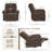 Power Recliner for Small Space, Wall Hugger Recliner for RV Living Room-977380794-989200545