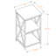 Table d'appoint Keita White
