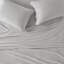 Literie en tricot de mélange de coton double - toutes saisons doux au toucher, 50%, convient à un matelas allant jusqu'à 16 po, 1 drap plat, 2 taies d'oreiller ajustées, lavable à la machine, drap gris confortable-121232030-121232031
