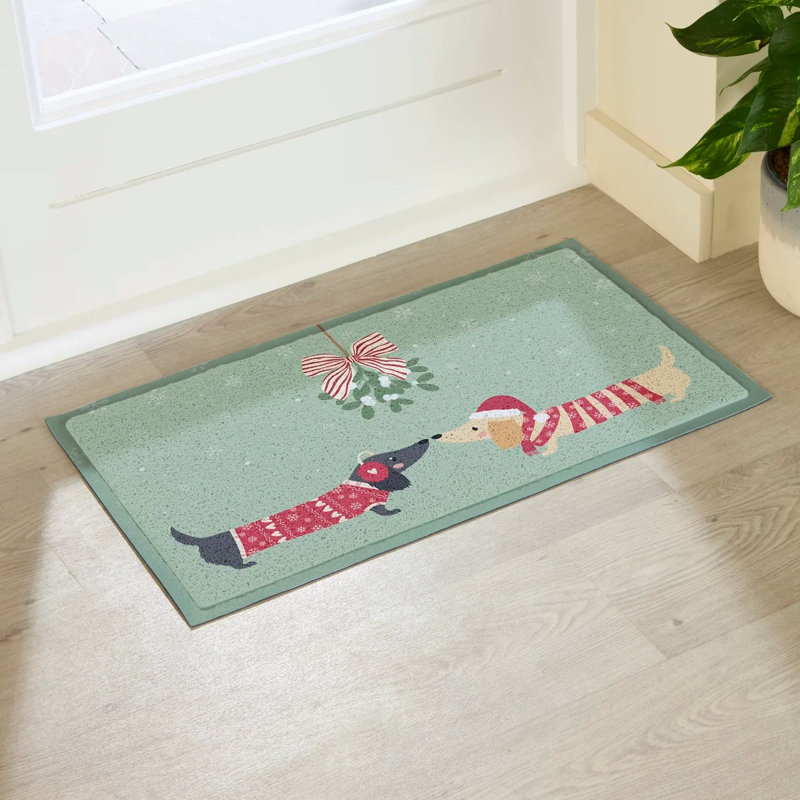 Non-Slip Christmas Doormat