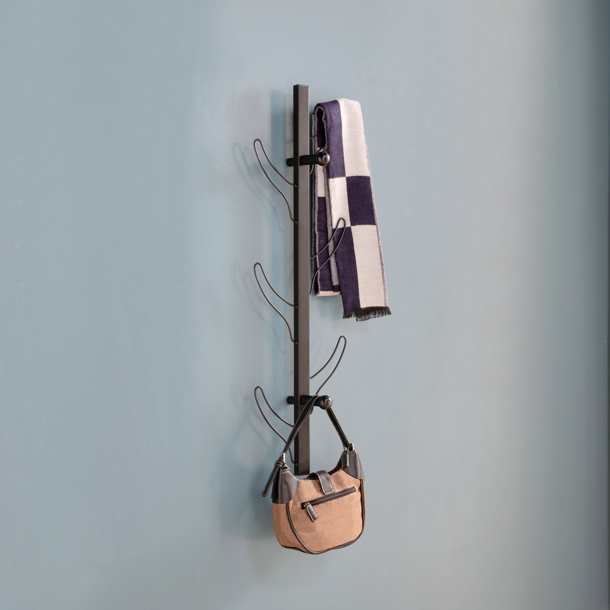 17 Stories Entryway Mounted Accent Coat Rack, Mounted Rack | Wayfair