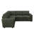Honbay L Shaped Sleeper Sectional Sofa Couch With Storage Seat Beige-117494799