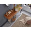 Eile 130cm Solid Wood Top Console Table